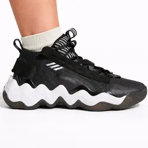 Adidas Women's Black/White Candace Parker x Exhibit B Mid Shoes, GZ2349 (No Box)