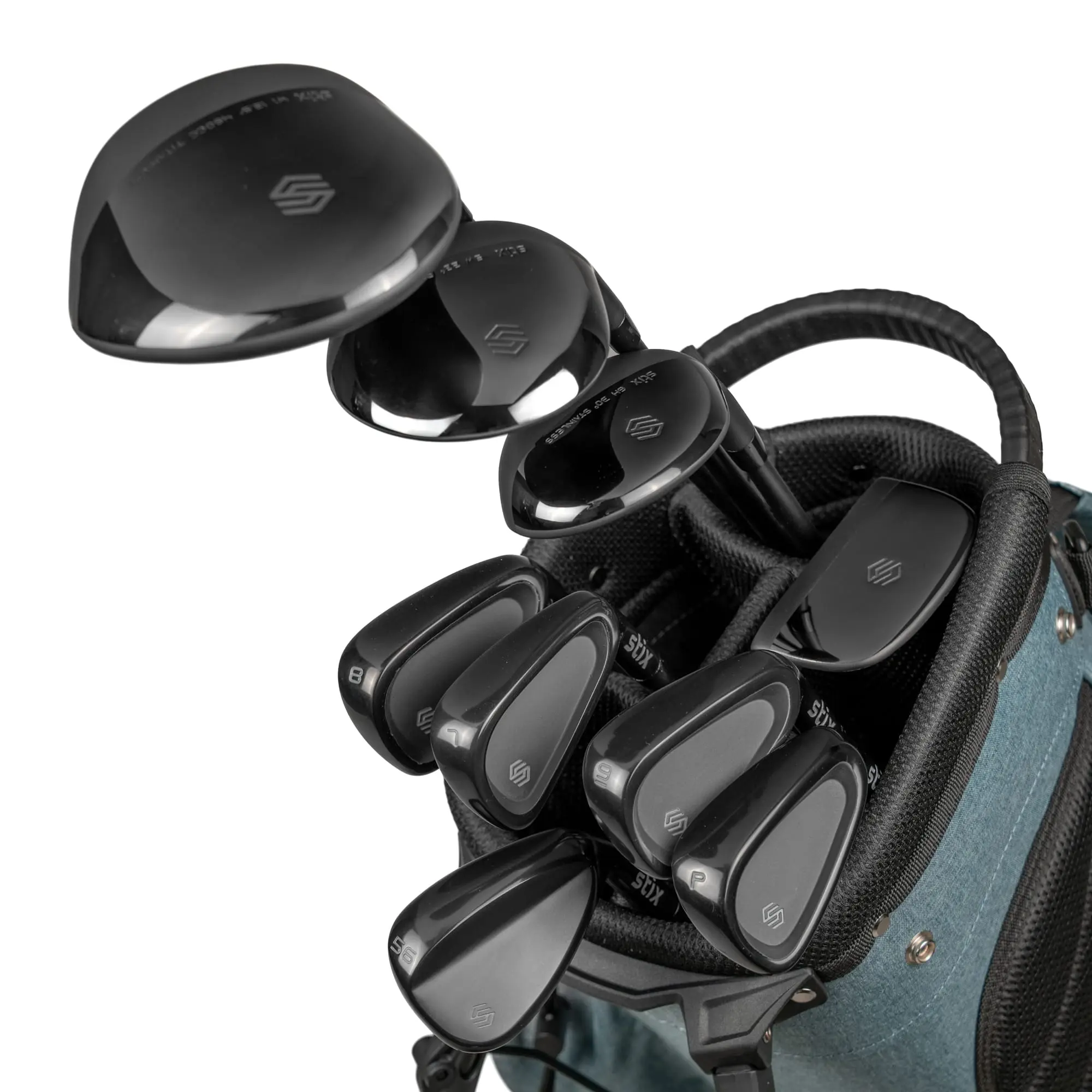Women's 9 Club Set Golf Clubs Golf Bag