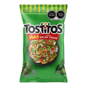 Tostitos Salsa Verde 175 gr - Crunchy Snack with Salsa Verde Flavor