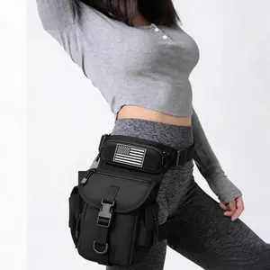 Multifunctional Leg Bag, Tactical Leg Bag, Waterproof Motorcycle Riding Waist Bag, Multi-use Sports Bag for Outdoor Cycling Hiking, Waist Slip Pocket