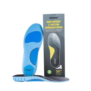 VIPARK Arch Support Insoles with Cushioning and Shock Absorption for Work Walking