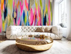 "Feather" Oversized Wallpaper Wall Mural