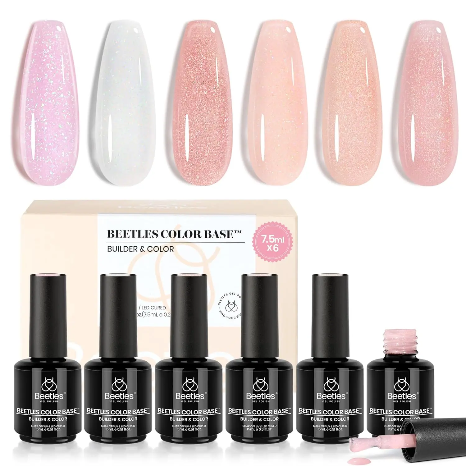 6 Colors Soft Glimmer