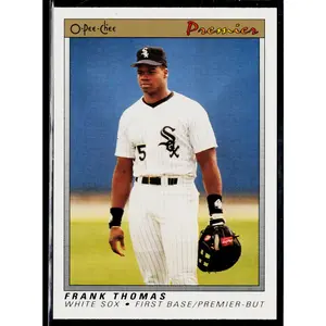 Frank Thomas 1991 O-Pee-Chee Premier #121 Chicago White Sox