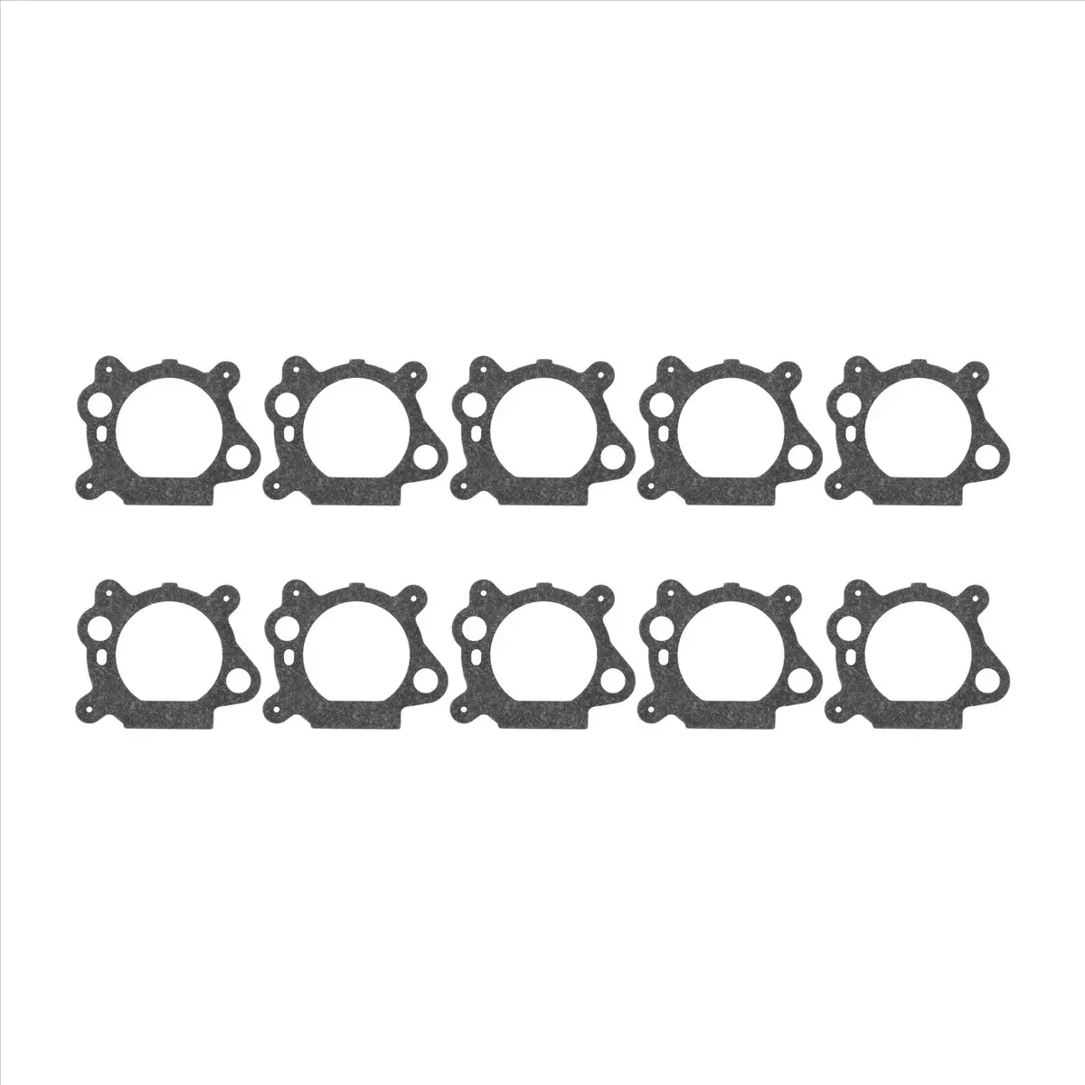 (Pack of 10) Composite Material Carburetor Gaskets, Part #795629, Auto Replacement Parts for Briggs & Stratton 272653, 272653S, 127700-127799, Fits 127700-127799