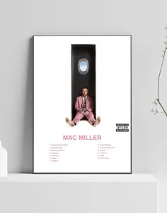 Mac Miller Swimming Album Premium Music Poster, Artwork Tracklist