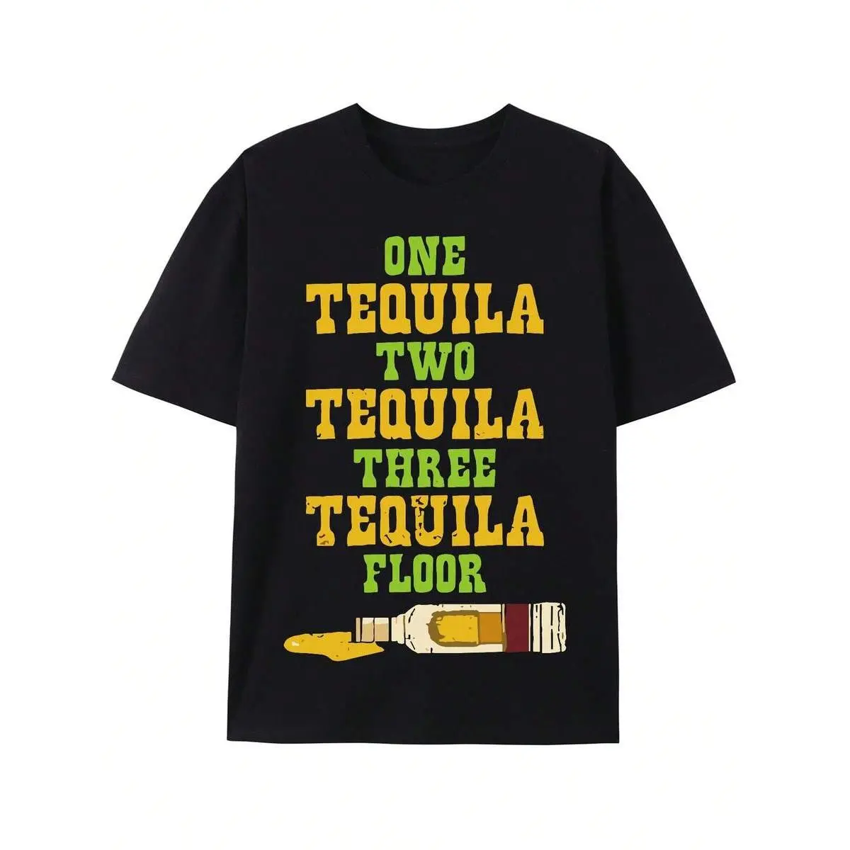 One Tequila Two Tequila Three Tequila Floor Shirt Tequila Shirt Drinking Shirt Cinco Mayo Shirt Funny Tequila Shirt