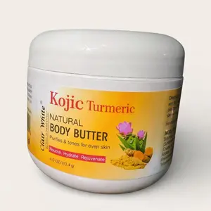 Kojic Turmeric Natural Body Butter – Deep Hydration & Skin Nourishing Cream