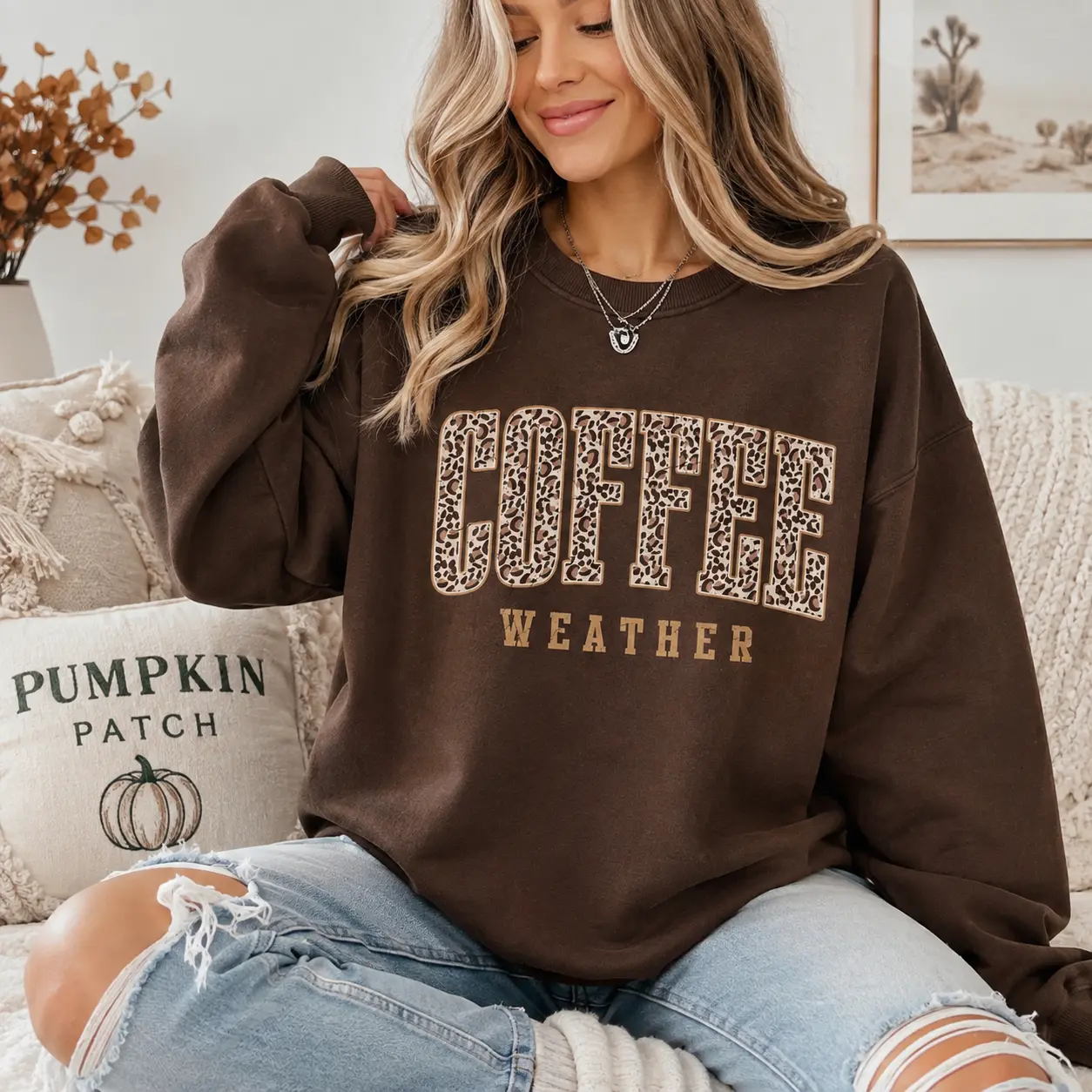 Retro Coffee Weather Sweatshirt, Fall Coffee Lover Gift, Cute Fall Sweatshirt, Pumpkin Spice Shirt, Thanksgiving Shirt, Fall Graphic Tee