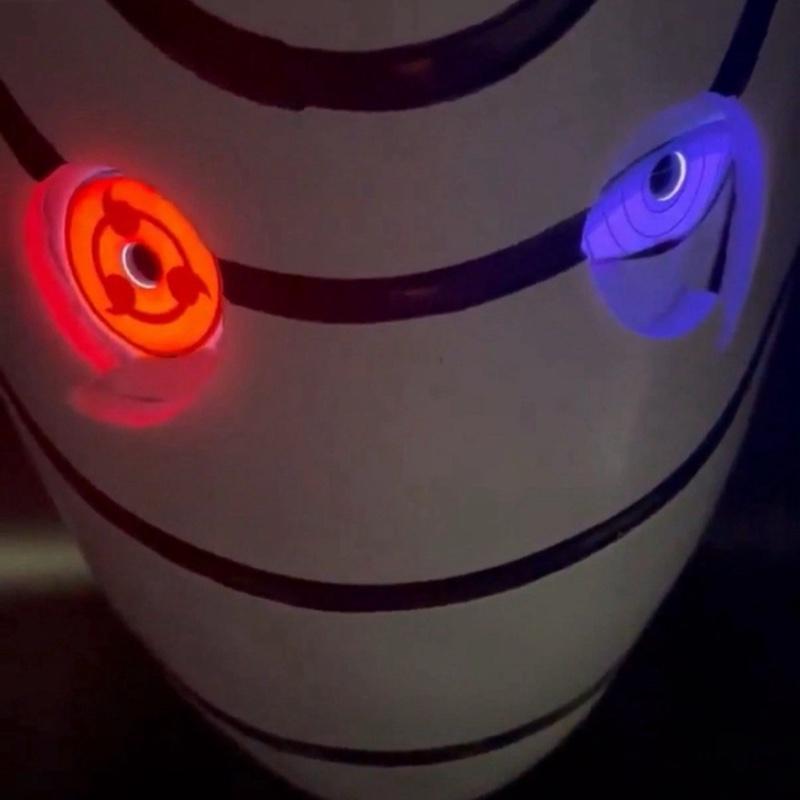 Naruto Shippuden Obito Madara Uchiha Resin Face Mask for Cosplay Halloween Anime Conventions One Size Fits All