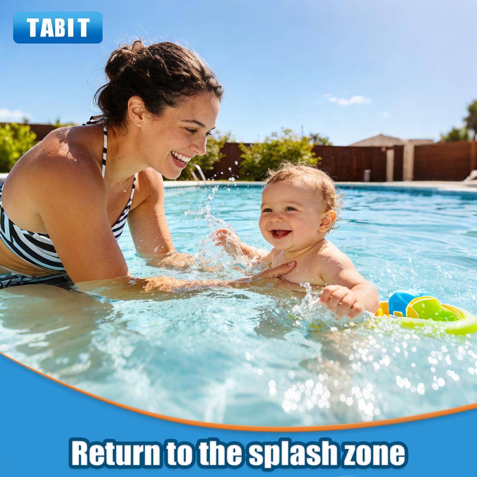 【80 lbs】TABIT 3" Chlorine Tabs, 3 Inch Chlorinating Tablets 80 lbs for Swimming Pool, Spa and Hot Tub, Slow Dissolving 【80 lbs】TABIT 3" Chlorine Tabs, 3 Inch Chlorinating Tablets 80 lbs for Swimming Pool, Spa and Hot Tub, Slow Dissolving