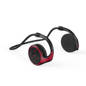 Wireless earbuds on-Ear, Wireless Headset, Lightweight Foldable Wireless Sports Headset with Anti-Sweat Microphone, TF Card and FM Support