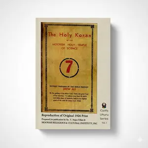 Holy Koran of the MHTofS: Reprint of Original 1926 Edition Paperback and Hardcover