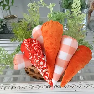 Fabric Carrot Handmade Easter, Rabbit, Bunny Home Decoration