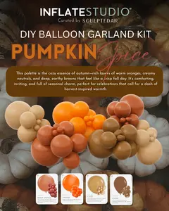 DIY KIT - The Balloon Garland - Pumpkin Spice