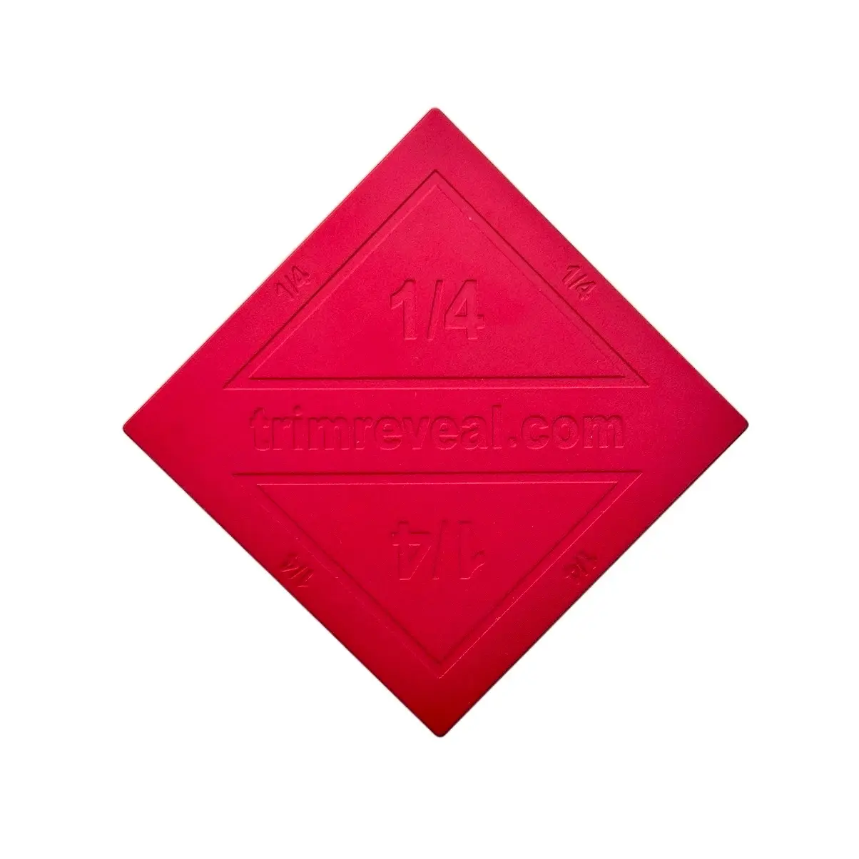 Trim Reveal Tool 1/4” - new design, engraved Perfect 1/4" Trim Molding Spacer/Reveal for Doors and Windows - Shipping from California