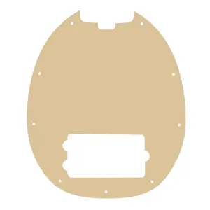 Music Man Stingray 4-String Bass Pickguard - 3-Ply Cream