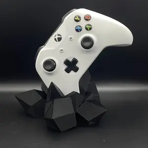3D Printed Crystal Controller Stand, Suitable for Various Controllers Such as Xbox/Ps4/Ps5, Compatible with Various Game Consoles, Console Controller Accessories