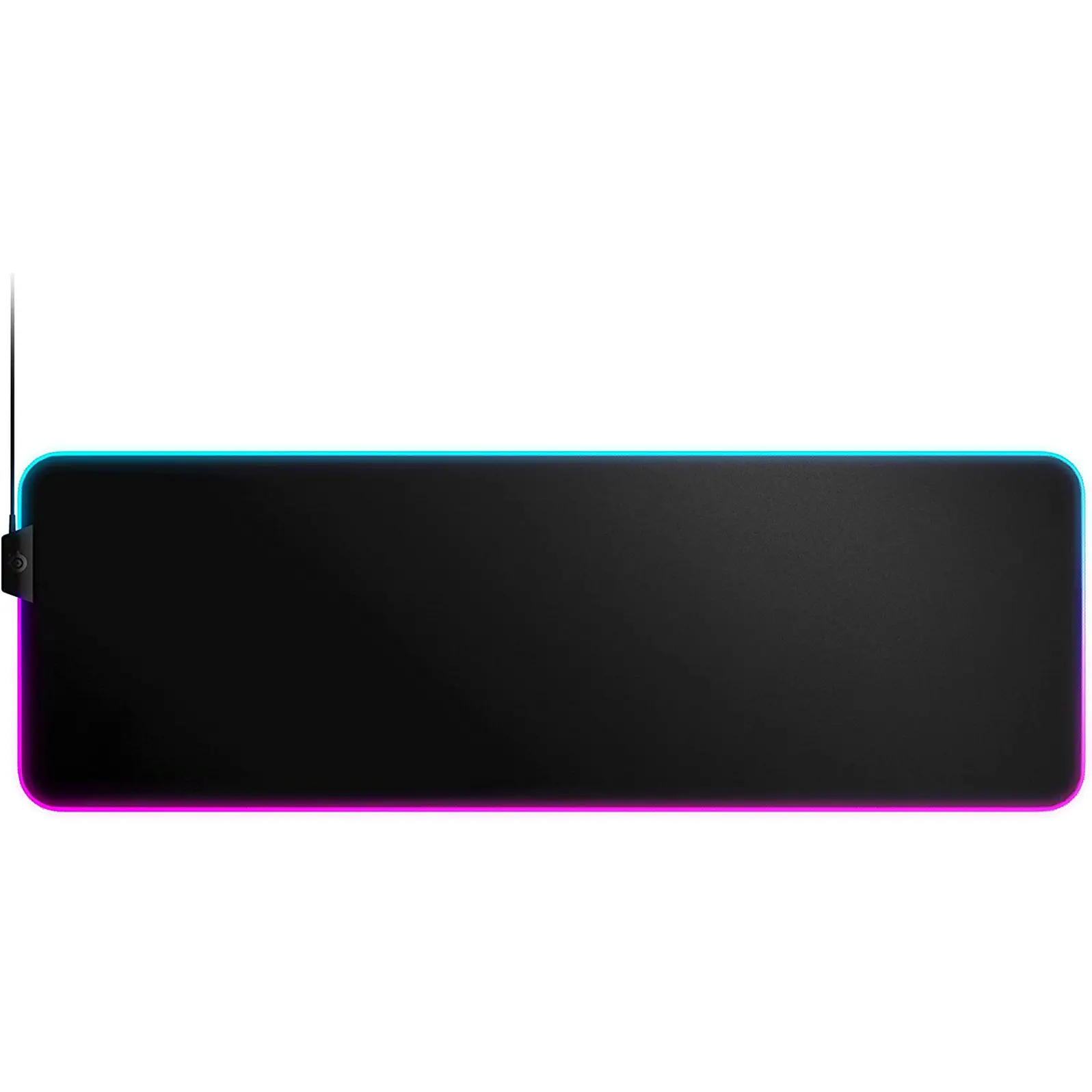 SteelSeries Qck Gaming Mouse Pad XL RGB Prism Cloth - Dynamic 2 Zone Illumination & Micro Woven Cloth for Precision Control - 900x300x4mm
