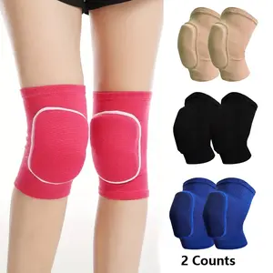 Unisex Knee Pads for Volleyball Basketball Football Dance Yoga Tennis Running Cycling Fitness Rock Climbing, Men Women Sports Protection Gear