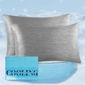 Mocassi 2-Pack Cooling Pillowcases with Silky-Smooth Touch, Hotel Premier Collection