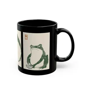 [ Sale Up To 50%] Matsumoto Hoji Mug Cottagecore/Goblincore Mug Frog Mug Frog Gift Fine Art Toad Wabi Sabi Sad Frog Grumpy