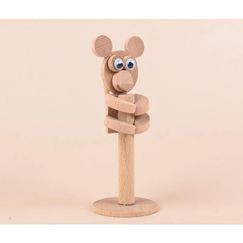 Little monkey climbing a tree