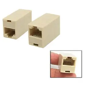 10 Pcs LOT RJ45 CAT5/CAT5e/CAT6 Network Cable Extender Plug Coupler Joiner 8P8C