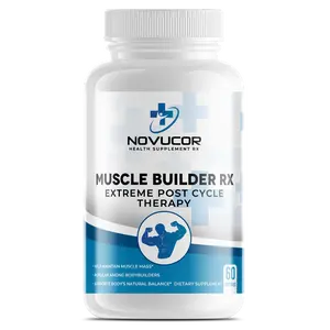 Muscle Builder RX Extreme PCT Healthcare Supplement Fitness Dietary Natural Edible