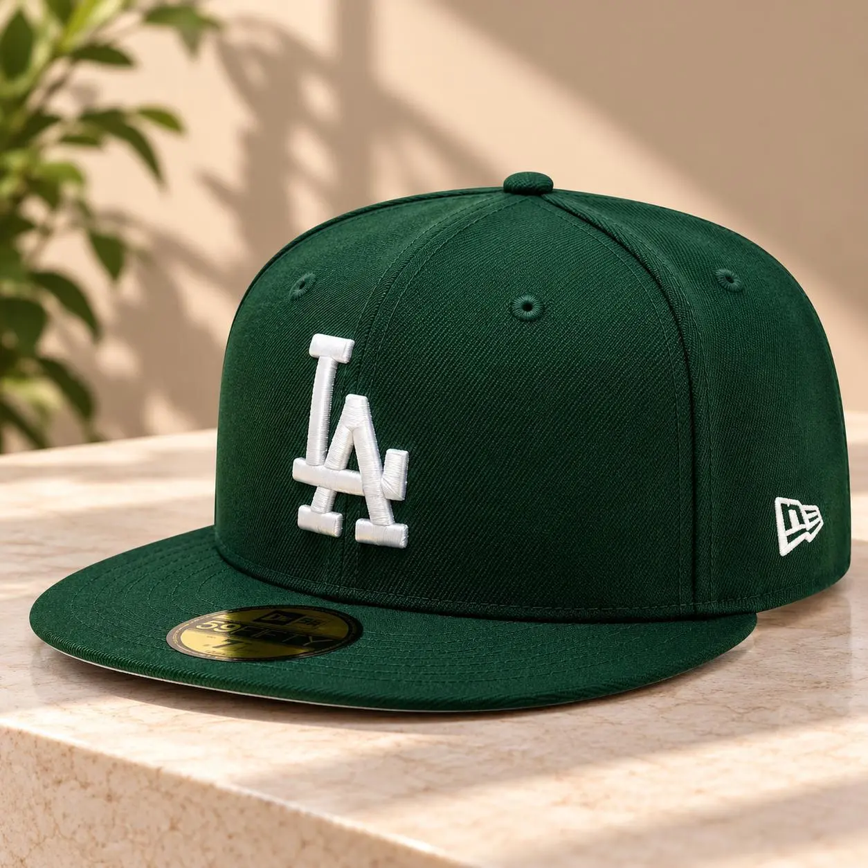 New Era LA Dodgers 9FIFTY Snapback Hat - Black, White Brim, Adjustable Fit, Classic Design, Sports Collectible for Fans