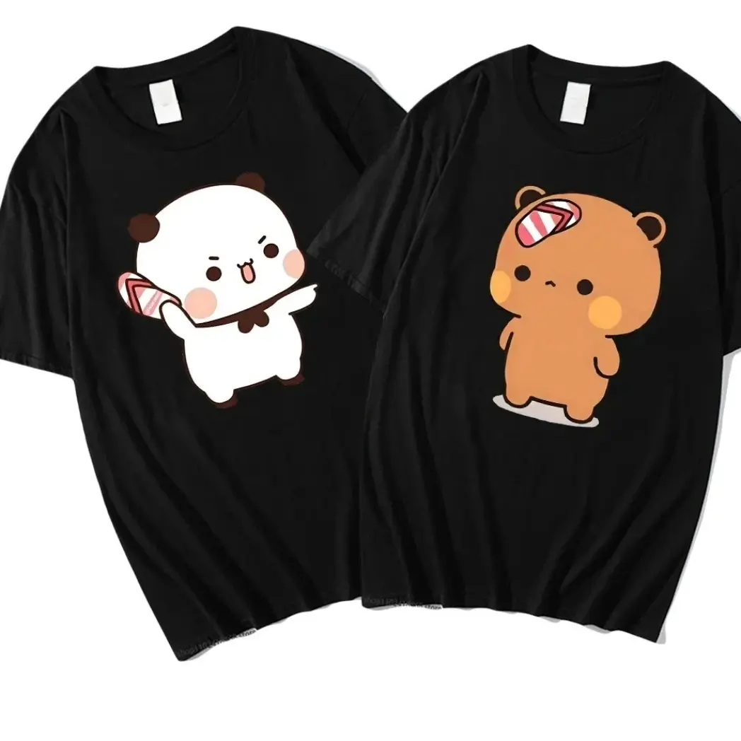 Couple Bubu Is Throwing Flip-flops At Dudu Summer Tshirt Dudu Was Threw Flip-flops By Bubu Since He Teases Bubu Summer Tee Tops,Father's Day Blanket,Gift for Father, Gift for Mother Crew Neck Funny T-Shirt for Men Sarcastic Cat Meme graphic
