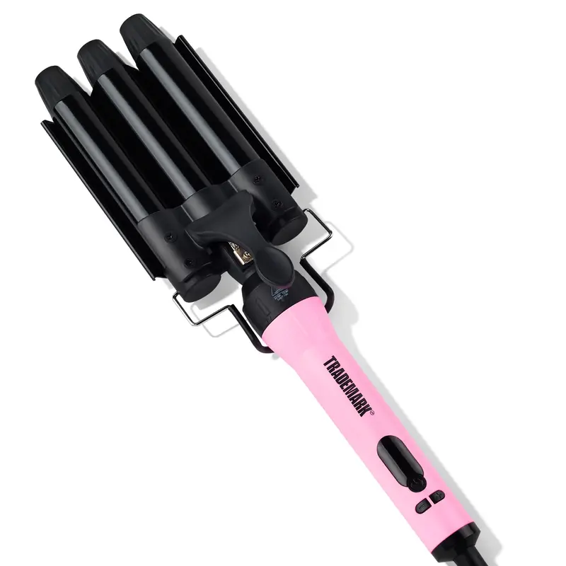 The Beachwaver Co. Triple Barrel Waver in Rose Gold and Black The Beachwaver Co. Multi Barrel Midnight Rose Bfcm - One  main image 2