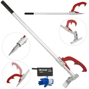 Father's Day Gift VEVOR 47" Timberjack with Jack Handle Cant Hook Aluminum Log Jack Log Lifter Alloy for Felling and Logging