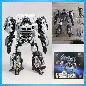 Transformation Toys BMB LS-18 LS18 JAZZ KO MPM09 Racing GT Coated Alloy Action Figure Model Collection Robot Toy Gift