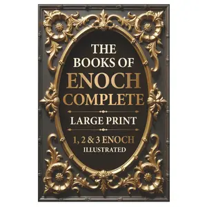 The Books of Enoch Complete LARGE PRINT (Illustrated): 1, 2 & 3 Enoch With Authentic Illustrations, Insightful Introductions and Commentary