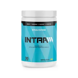 INTRA Workout - Essential Amino Acids (EAA) + Electrolytes, and Superfoods Tart Cherry, Ginseng, Spirulina - 30 Servings Dietary