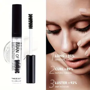 Waterproof Eyebrow & Lash Styling Gel - Fragrance-free, lengthening and curling formula for thick lashes, Brow Fixing Gel