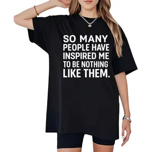 Interesting Inspirational Quotes, Funny Nothing Them Spiritual T-Shirt | Unisex Four Seasons Casual Crew Neck Outdoor Short Sleeve T-Shirt, Slightly Stretchy, Regular Fit