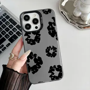 DENIM TEARS Phone Case, Protector for iPhone 17 16 15 14 13 12 Pro Max Air | Multicolor Matte Laser Metallic | Aurora Gradient Finish with Matte Texture | Durable Scratch-Resistant Anti-Fingerprint Protective Cover Casing