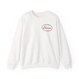 Clemson Retro Palm Crewneck Sweatshirt