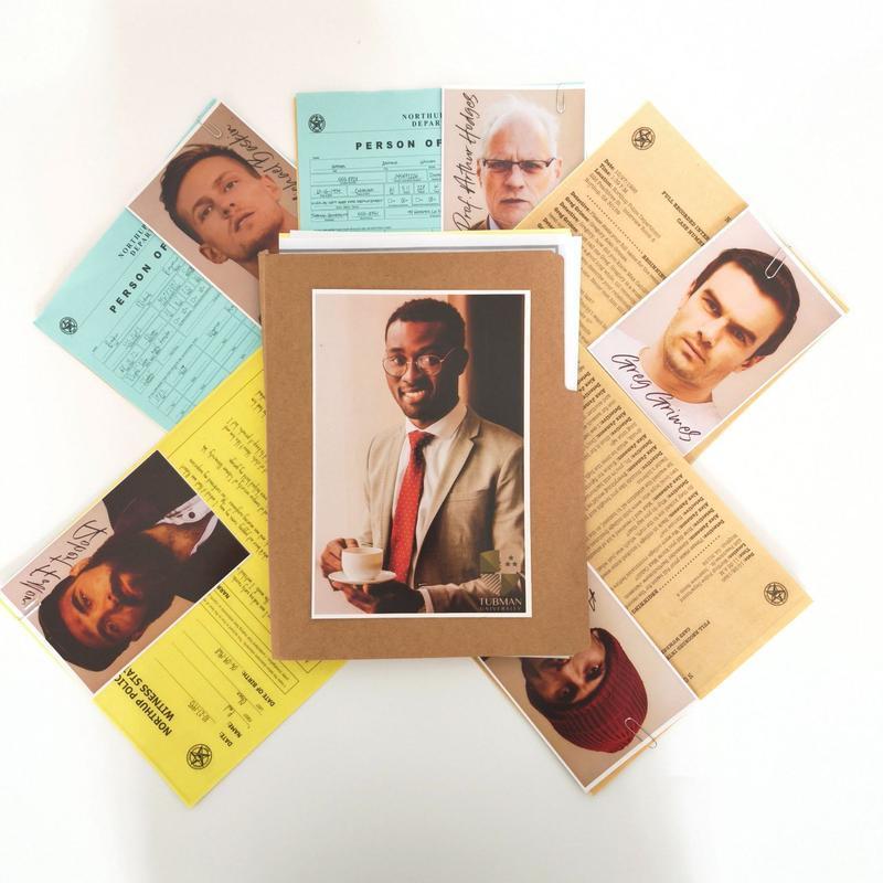 Kashir Max Case Detective Game Unsolved Mystery Archive, Cold Murder Suspense Game, Suitable for 14+ Players, Friends Party Halloween Christmas, Party Game Cards