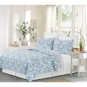 Juliet 3-Piece Cotton Full/Queen Quilt Set by Valerie