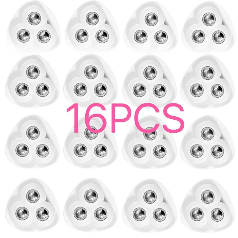 16 pieces white