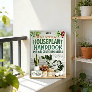 The Everyday Houseplant Handbook for Absolute Beginners: A Practical, No-Guesswork Guide to Identifying Houseplants, Understanding Their Needs and Fixing Problems Fast Without Guilt or Replacing Them