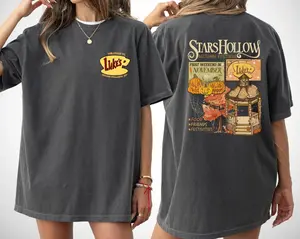 Stars Hollow Luke's Comfort Colors T-shirt, Stars Hollow Where You Lead I Will Follow T-shirt, Lukes Diner Tee, Autumn Festival Shirt, Gift For Women