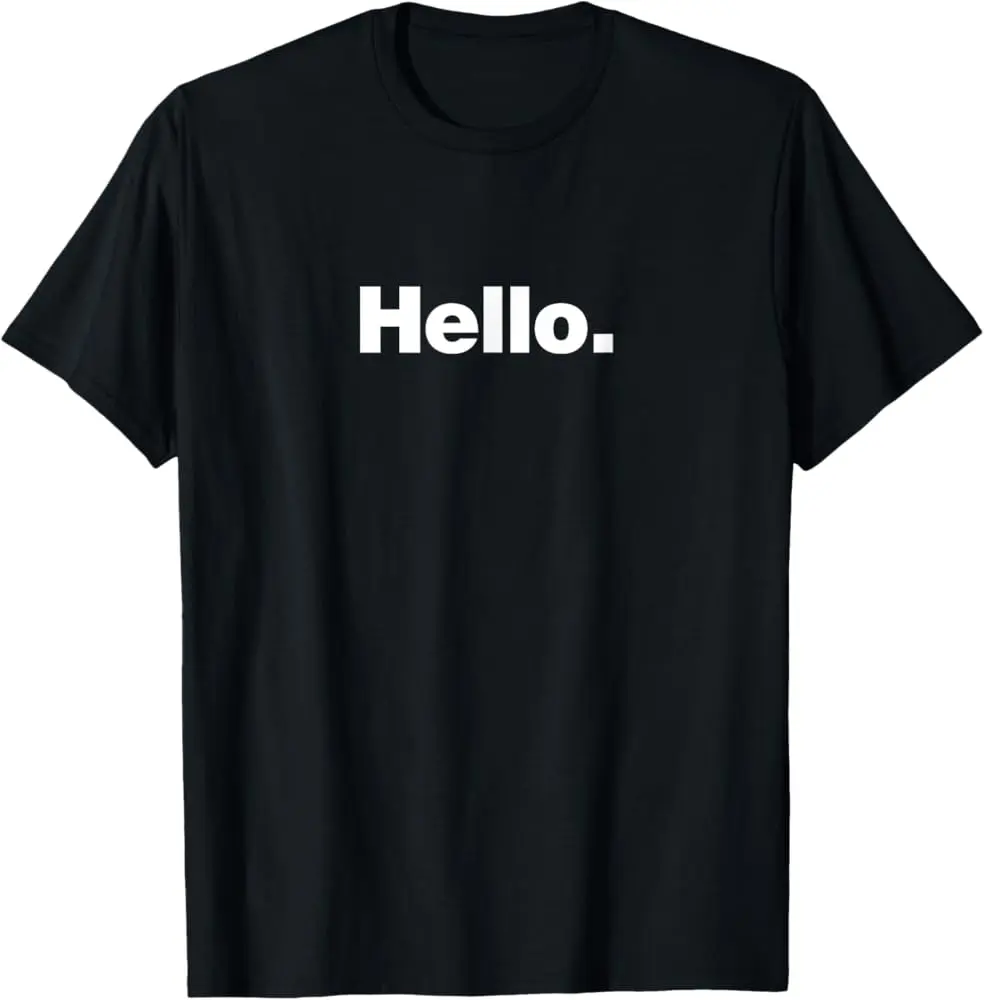 Hello shirt new design gift for men women trending
