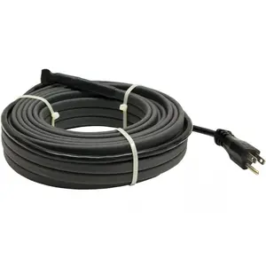 212 MAIN SRP Series Self-Regulating Pre-Assembled De-Ice Roof Cable, 150 ft, 900W, 120V, Includes Mounting Clips