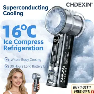 High Speed Handheld Turbo Fan| Portable Strong Cooling Mini Fan for Outdoor Travel