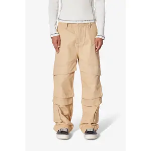 mnml Baggy Slanted Cargo Pants - Khaki mnml Baggy Slanted Cargo Pants - Khaki