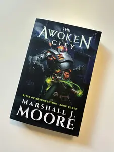 THE AWOKEN CITY - Signed Paperback Fantasy Book - Book 3